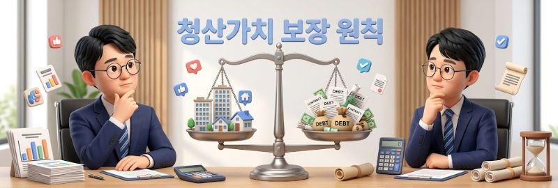 청산가치 보장의 원칙이란?