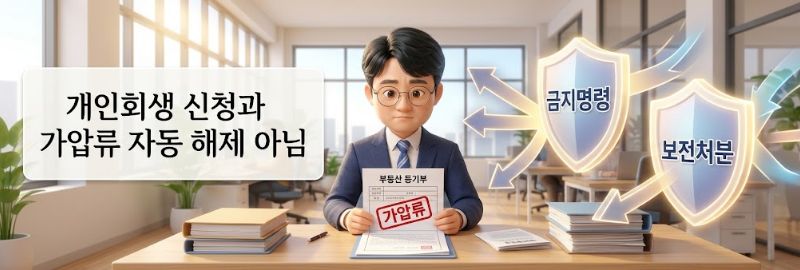 개인회생 신청과 부동산 가압류의 관계