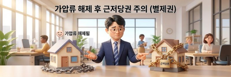 가압류 해제후에도 남아 있는 권리는?