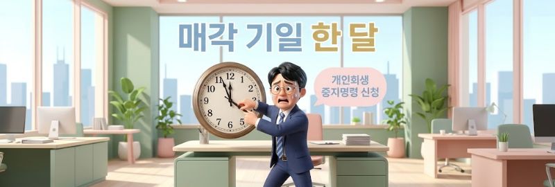 경매 매각기일이 한 달도 채 남지 않은 사례