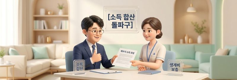 배우자의 소득을 합산해 생계비 산정방법