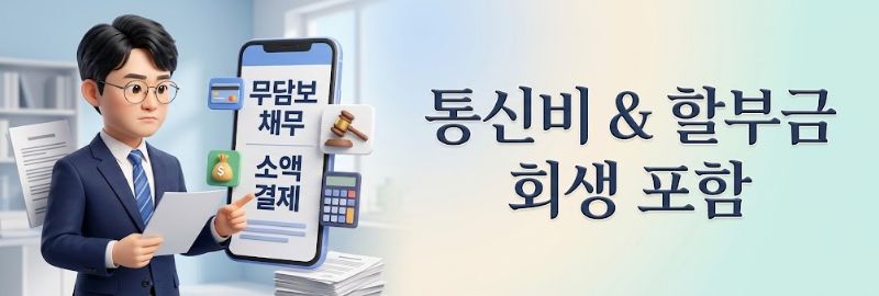 통신비 및 단말기 할부금 개인회생 포함 여부