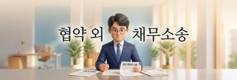 새출발기금 도중 협약외 채무 소송 발생