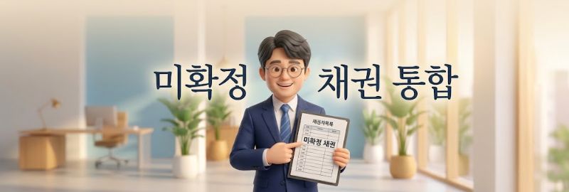 사채 소송 미확정 채권으로 채권자목록 반영하기