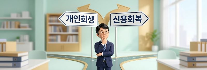 개인회생 신용회복 어떤 상황에서 비교할까