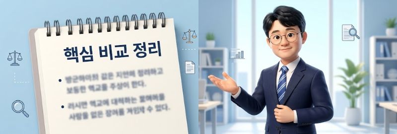 개인회생과 신용회복 비교