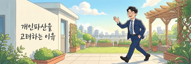개인파산을 고려하는 이유