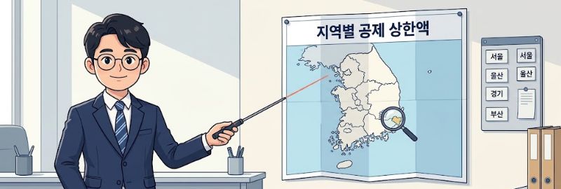 지역별 공제 금액